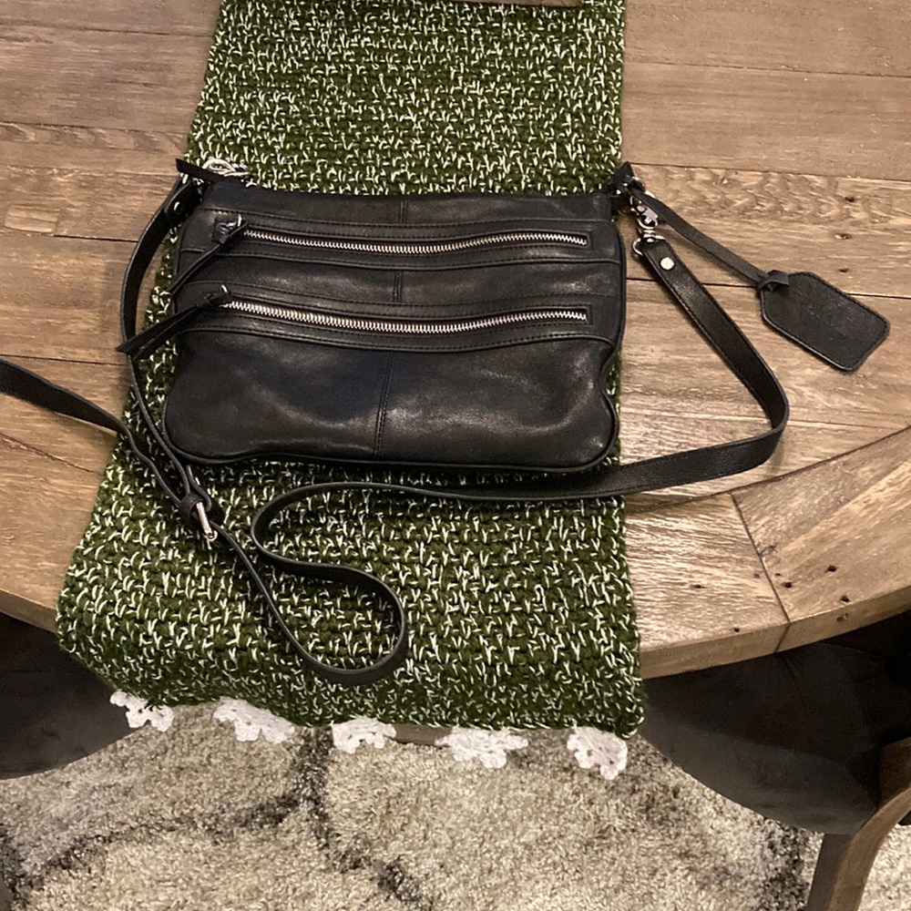 Chocolat Blu Black Crossbody Bag